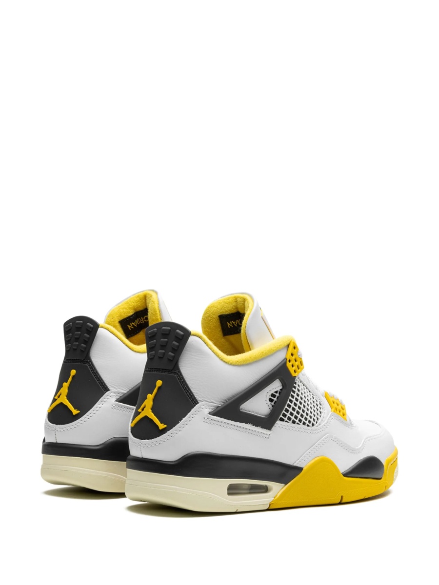 Sneakers Jordan air jordan 4 albi din tpu si piele - Img 3