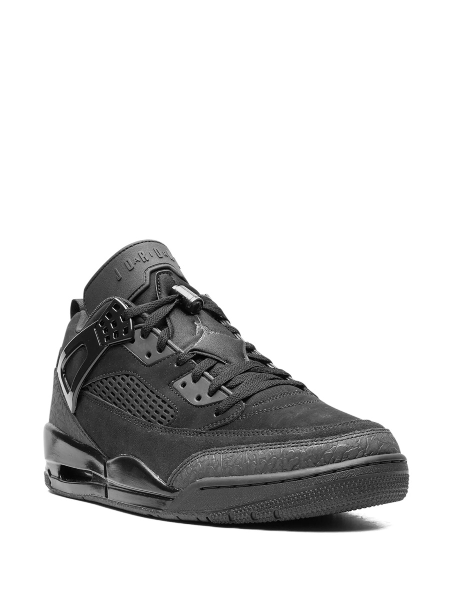 Sneakers Jordan negri din piele intoarsa - Img 2