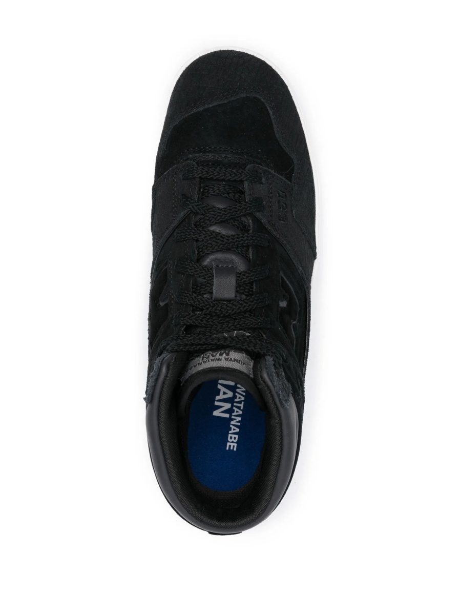 Sneakers JUNYA WATANABE negri din piele intoarsa - Img 4