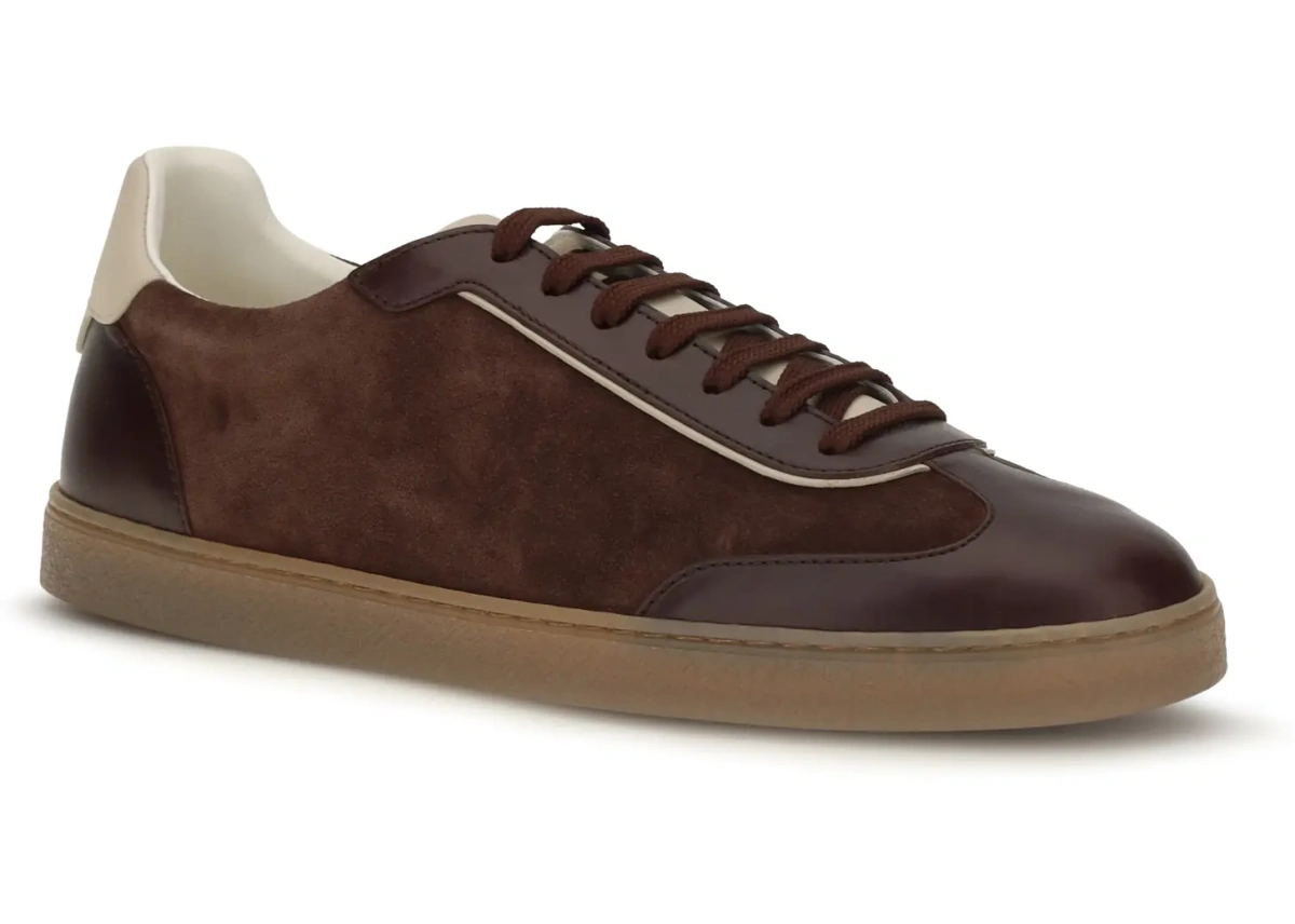 Sneakers Leather Sneakers with suede details - Img 2