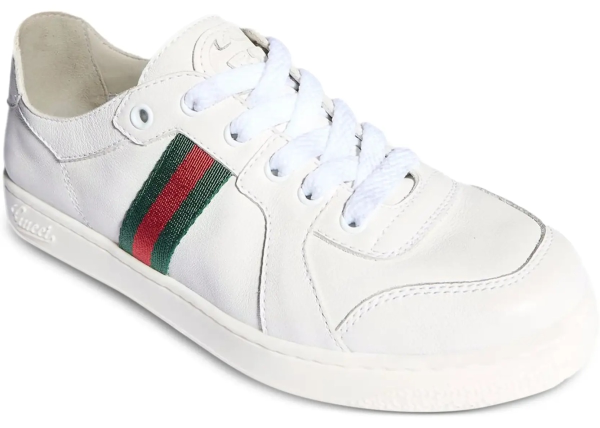 Sneakers Leather Sneakers with Web detail for Boy - Img 5