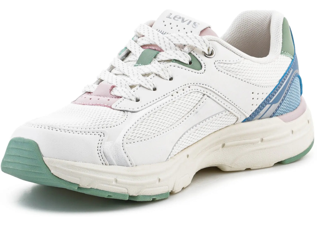 Sneakers Levi's® CURTIS OFF WHITE BLUE - Img 3