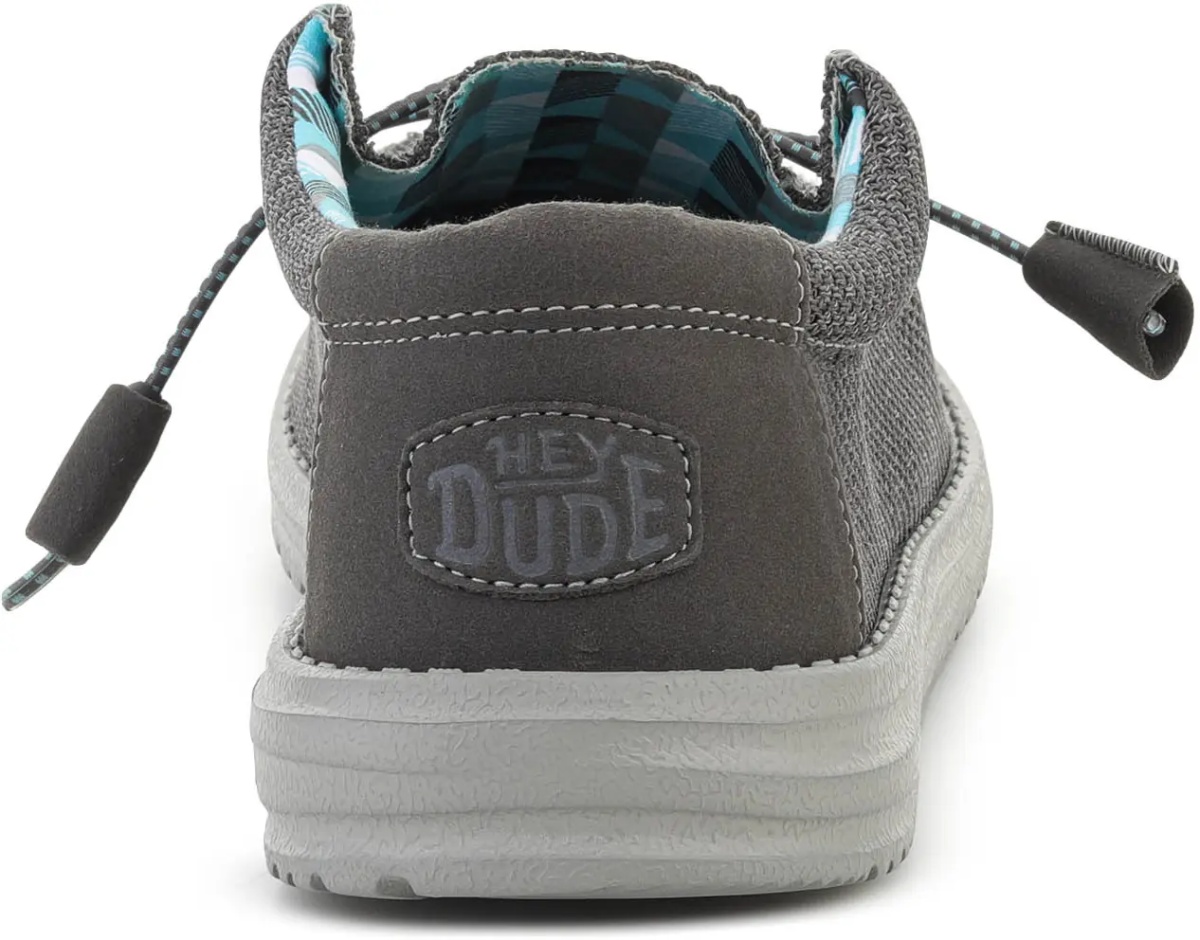Sneakers Lifestyle shoes Hey Dude Wally Sox Charcoal - Img 2