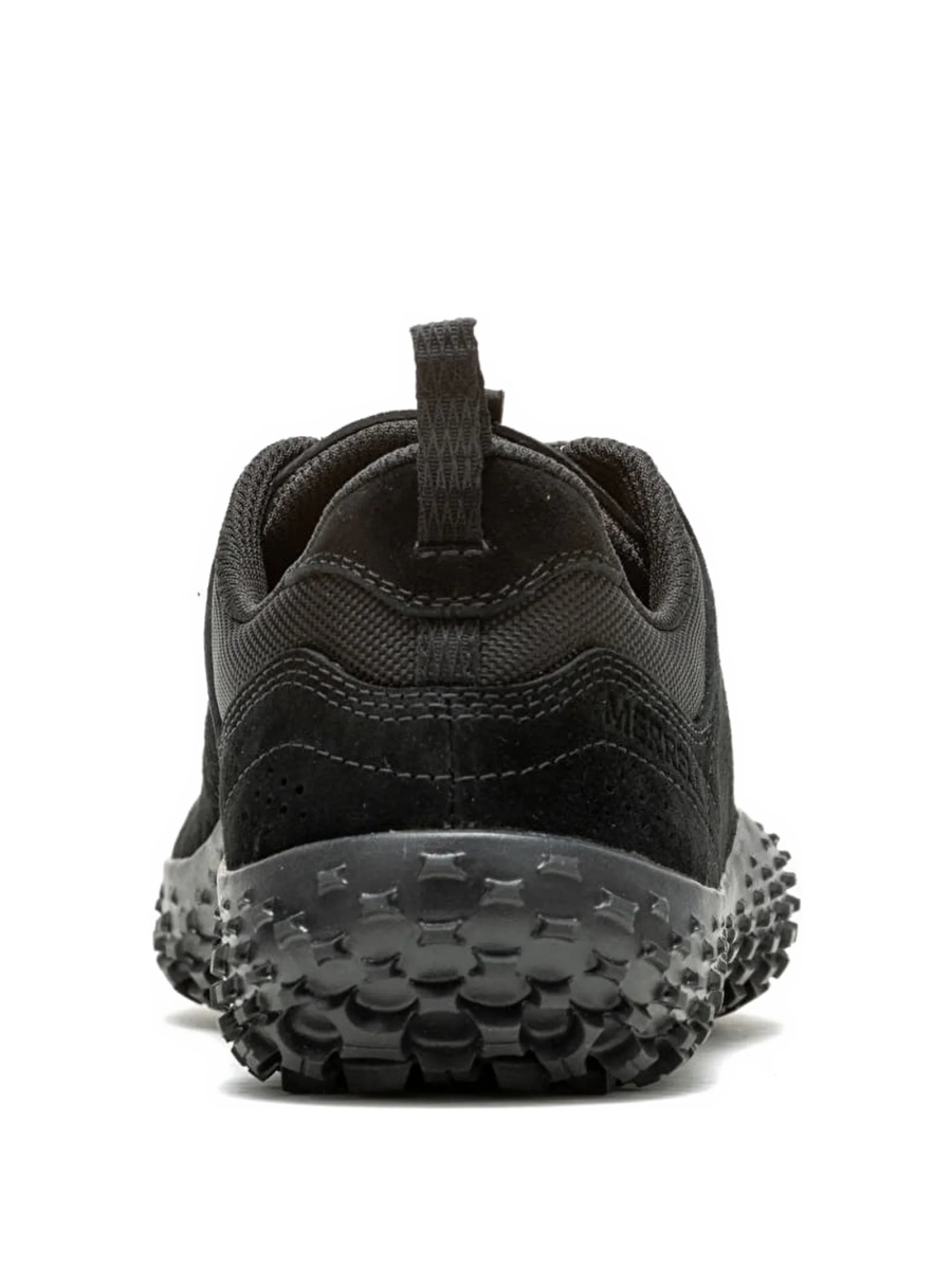 Sneakers Merrell negri din material textil si piele intoarsa - Img 3