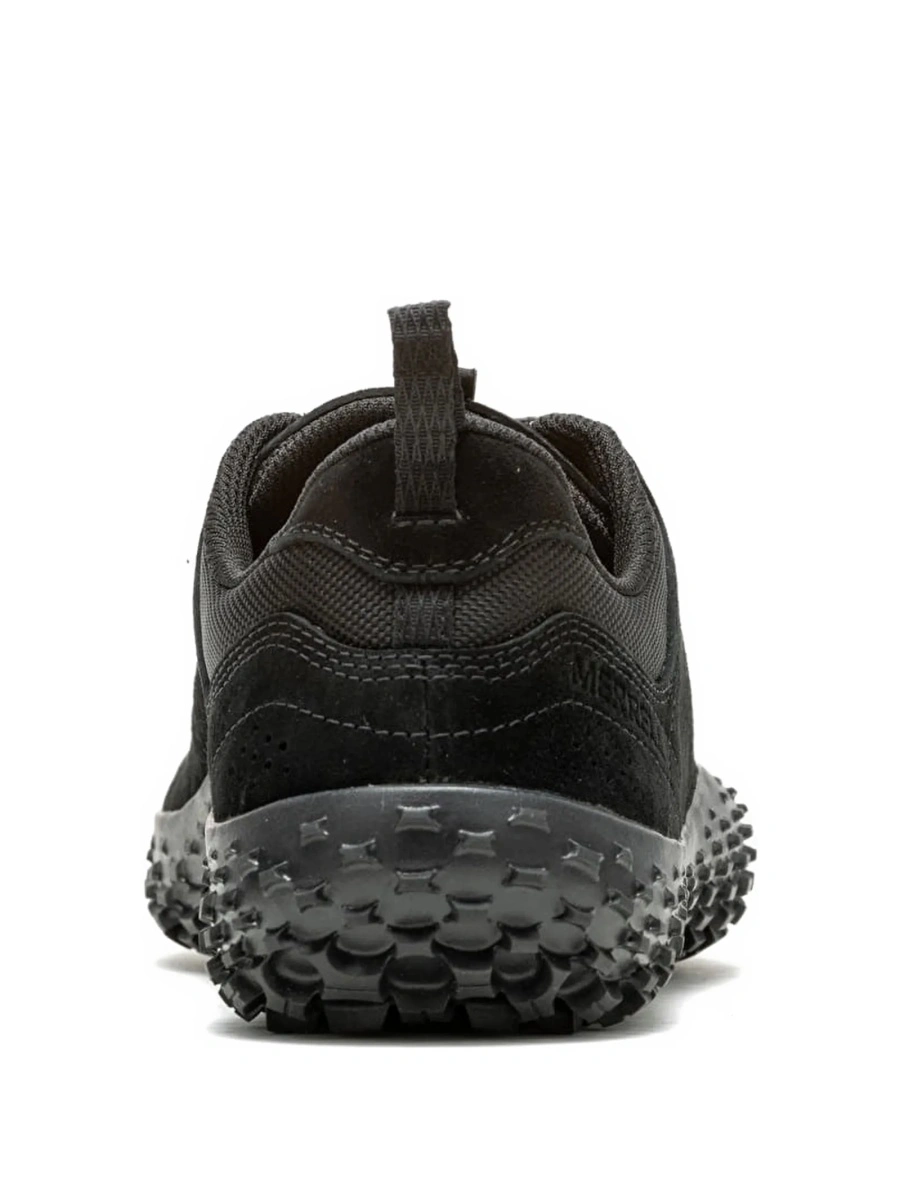 Sneakers Merrell negri din material textil si piele intoarsa - Img 3