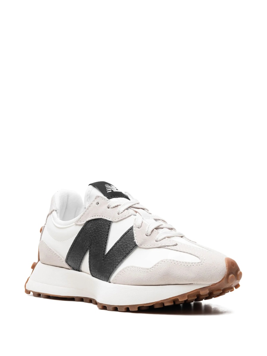 Sneakers New Balance 327 neutri din material textil si piele intoarsa - Img 2