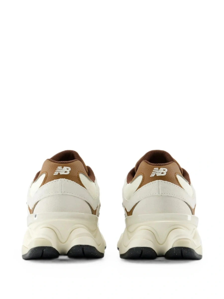 Sneakers New Balance '9060' maro din piele si material textil - Img 6
