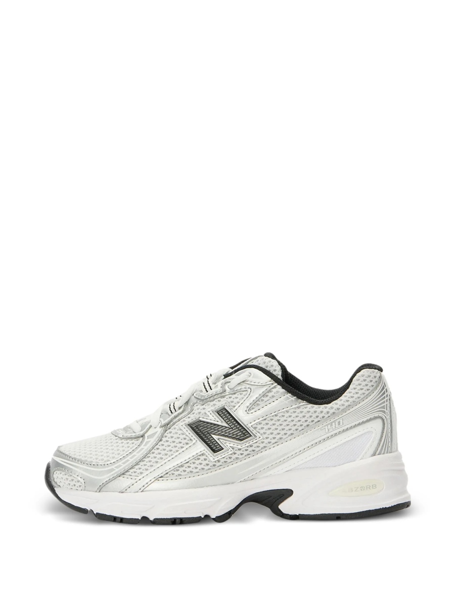 Sneakers New Balance albi din material textil si poliuretan - Img 2