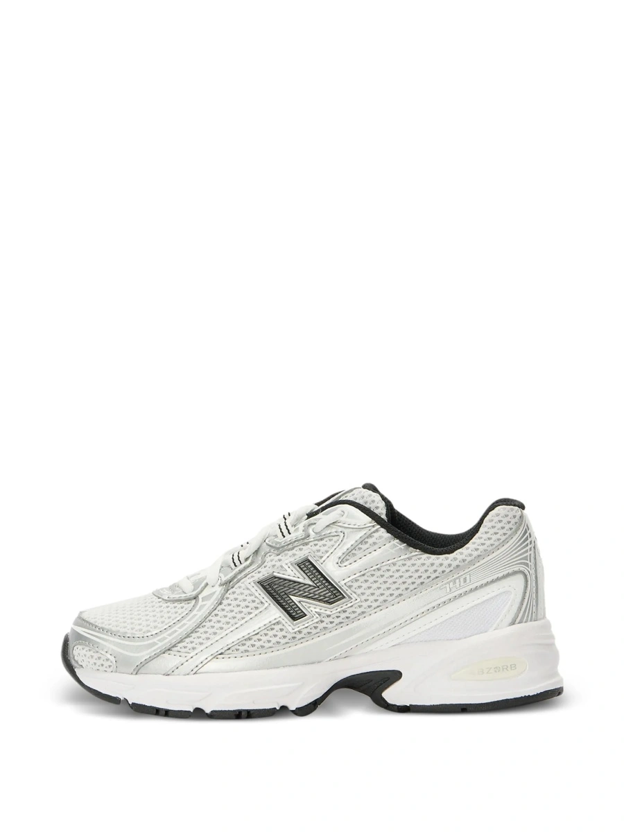 Sneakers New Balance albi din material textil si poliuretan - Img 2