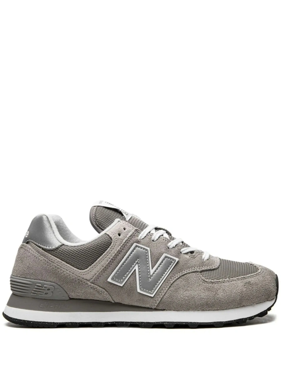 Sneakers New Balance gri din piele si material textil 'Classic' - Img 8