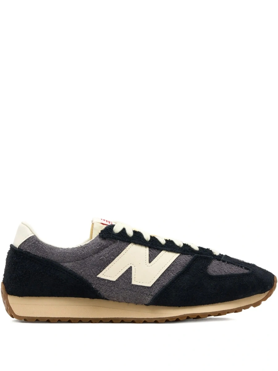 Sneakers New Balance negri din piele intoarsa - Img 8