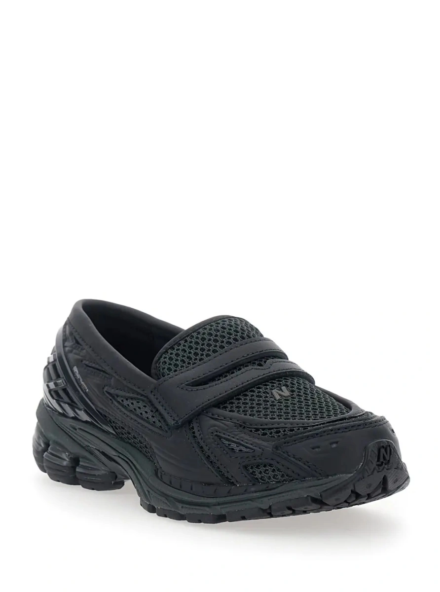 Sneakers New Balance negri din piele - Img 2