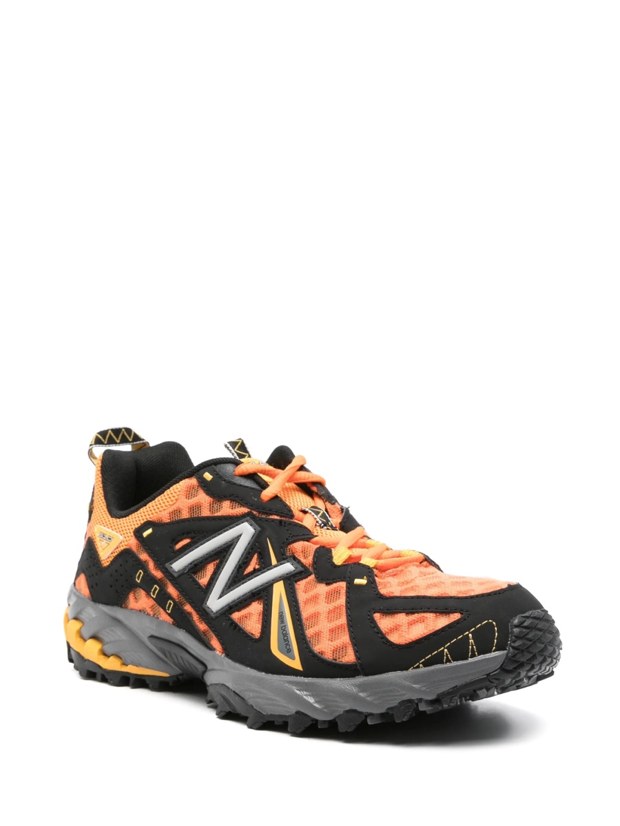 Sneakers New Balance portocalii din poliuretan - Img 2