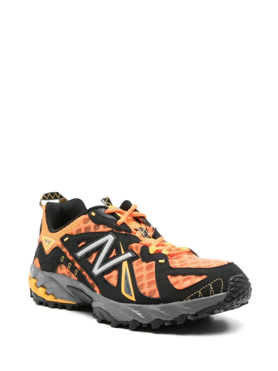 Sneakers New Balance portocalii din poliuretan - Img 2