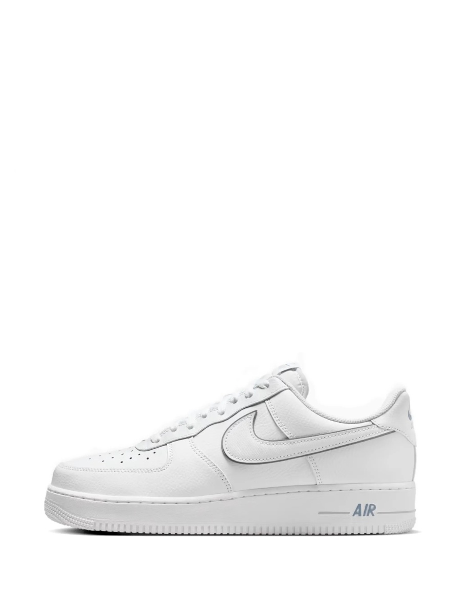 Sneakers Nike air force 1 albi din piele si piele eco - Img 5