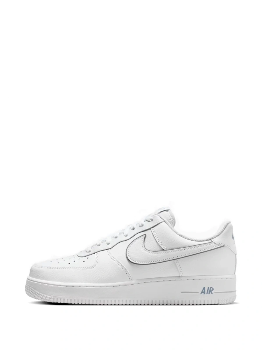 Sneakers Nike air force 1 albi din piele si piele eco - Img 5