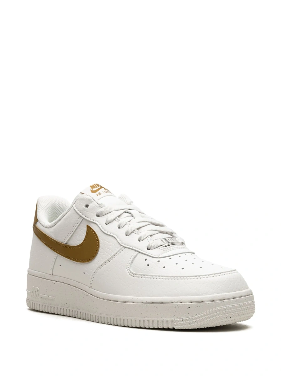 Sneakers Nike air force 1 albi din piele - Img 2