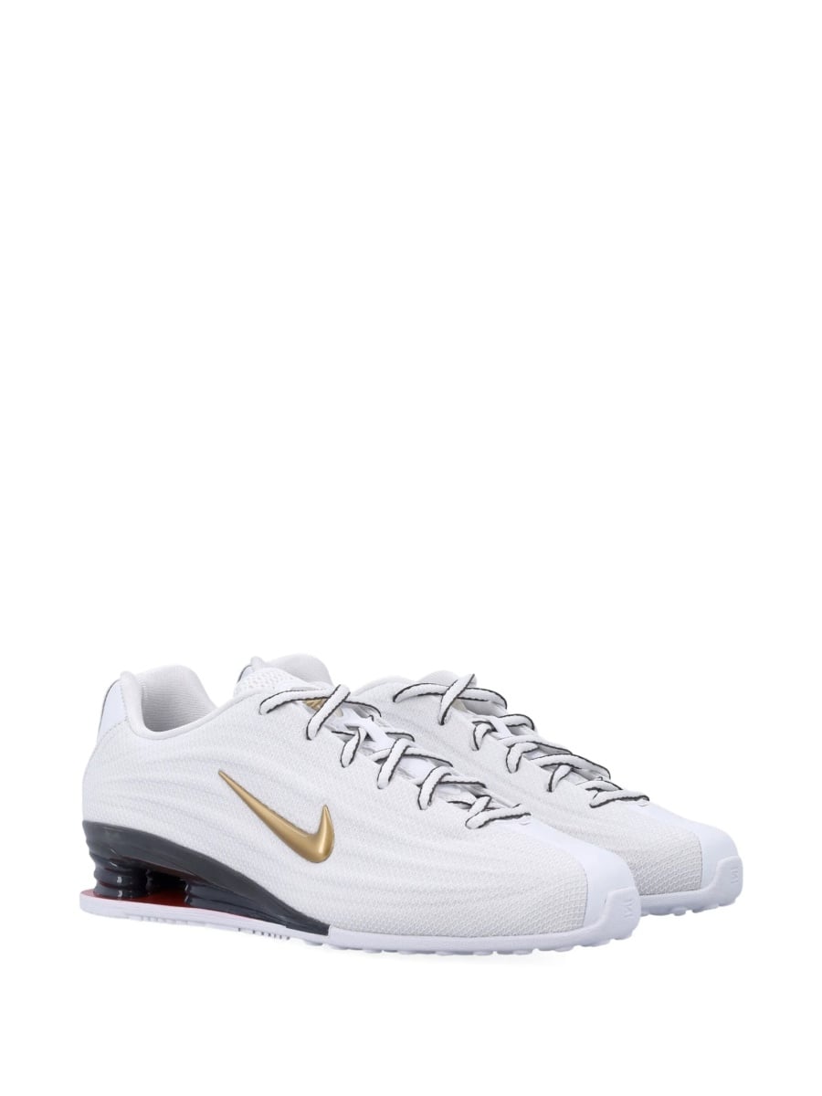 Sneakers Nike albi din poliuretan si material textil - Img 2