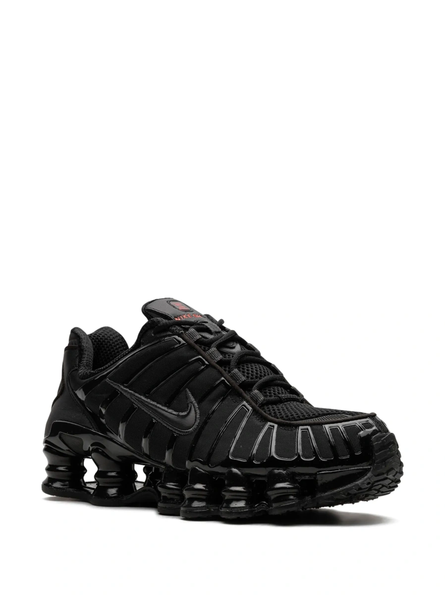 Sneakers Nike shox negri din poliuretan si material textil - Img 2