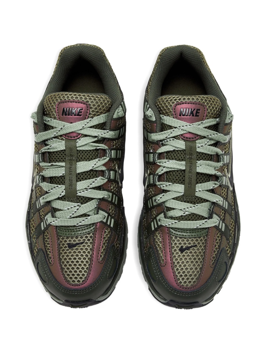 Sneakers Nike verzi din material textil - Img 3