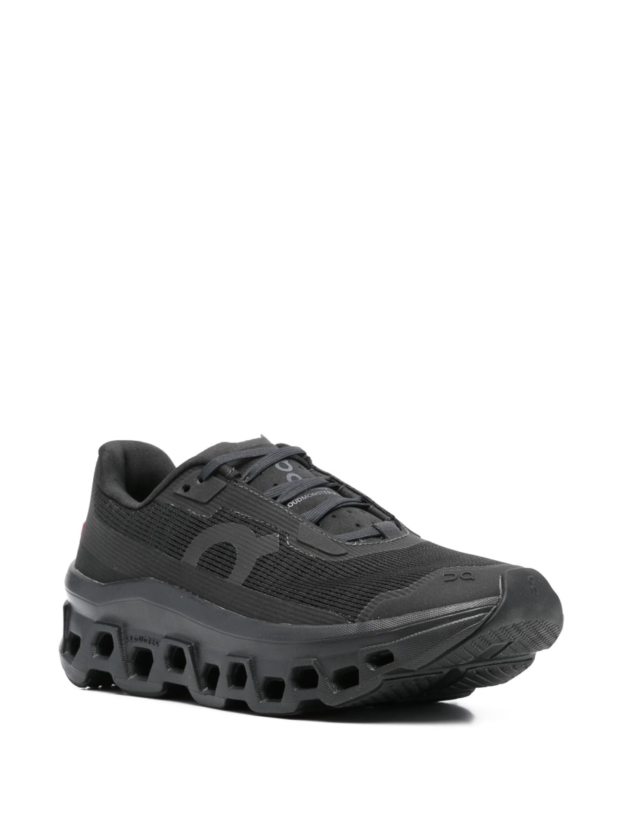 Sneakers On Running negri din poliuretan si material textil - Img 2