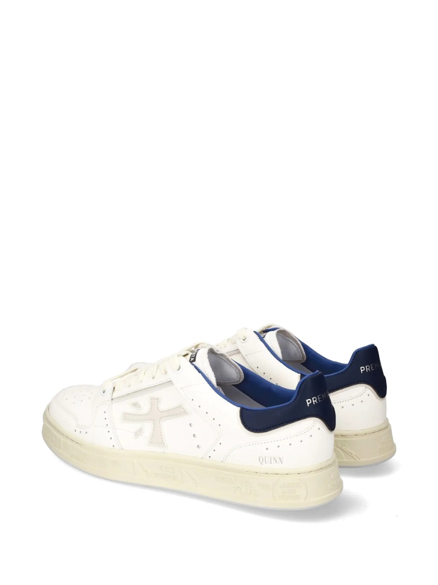 Sneakers Premiata albi din cauciuc si piele - Img 3