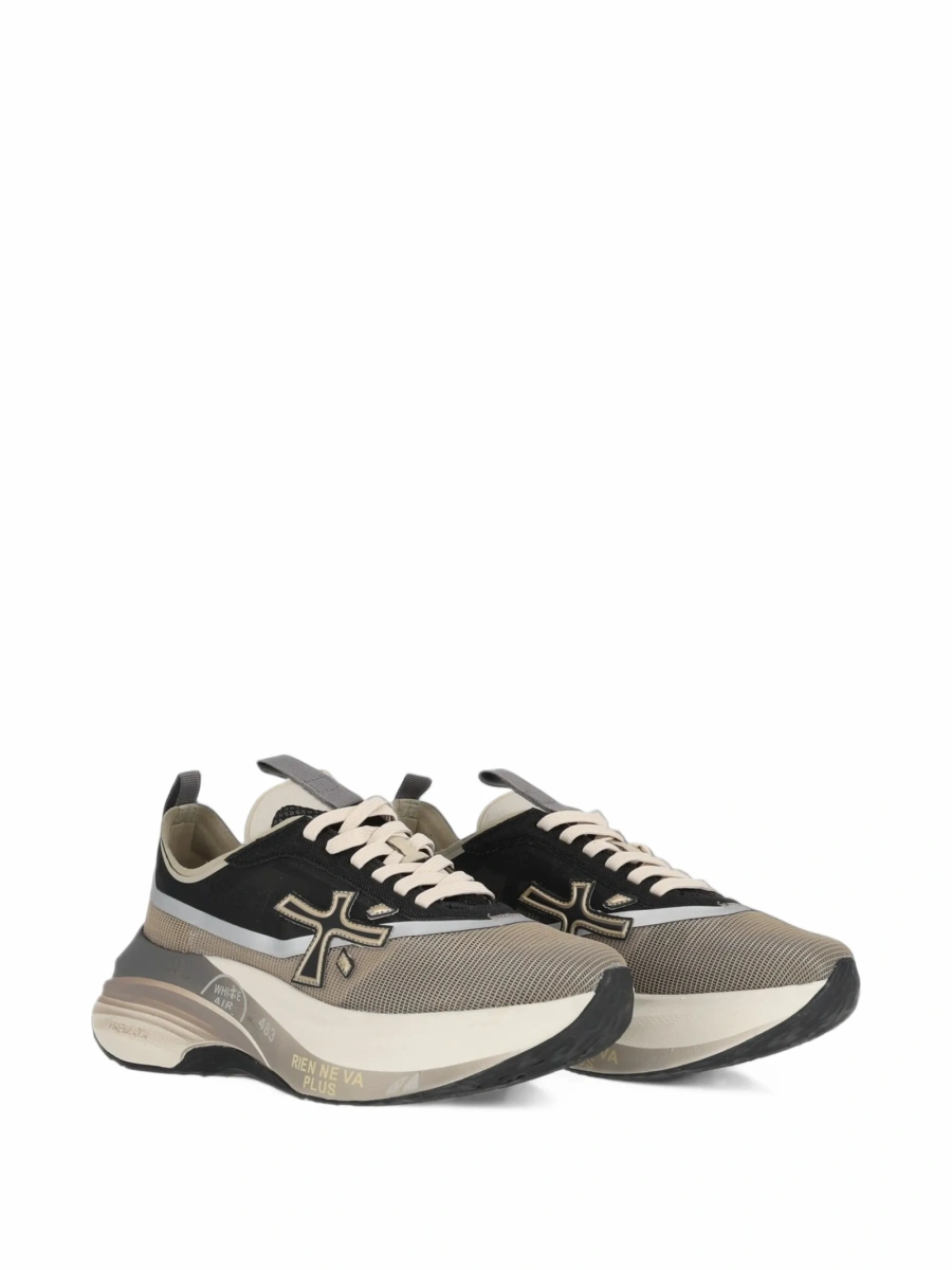 Sneakers Premiata neutri din nylon si tpe - Img 2