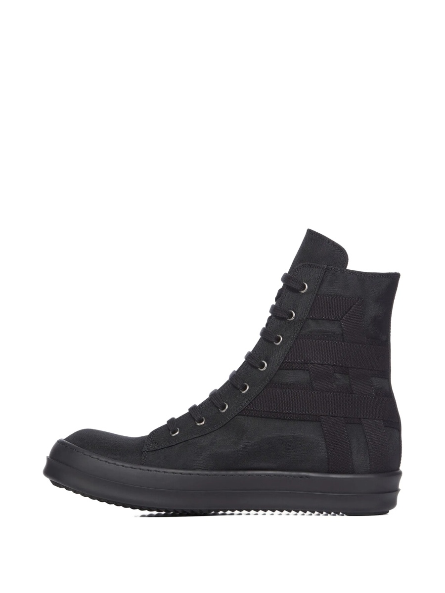 Sneakers Rick Owens negri din nylon - Img 3