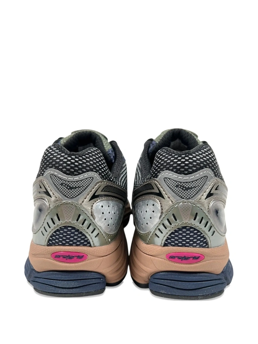 Sneakers Saucony albastri din material textil - Img 5