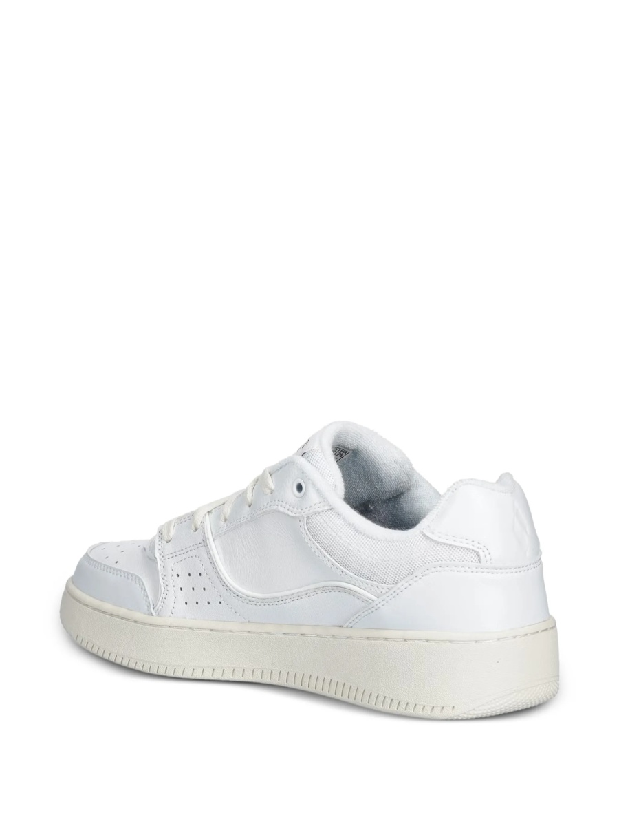 Sneakers SKECHERS albi din piele eco - Img 3