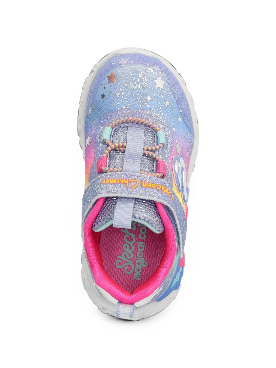 Sneakers SKECHERS violet din poliuretan si material textil - Img 4