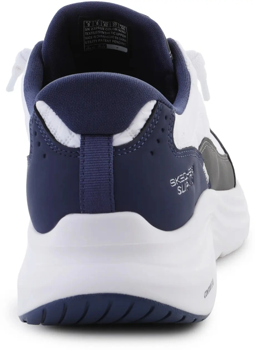 Sneakers Slip-ins: Contour Foam - Cozy Fit White/Navy - Img 5