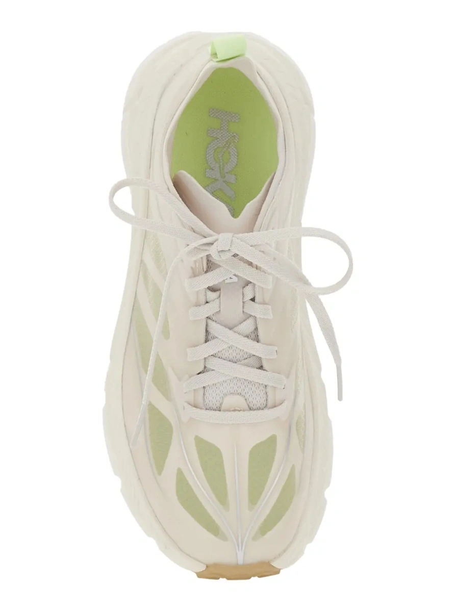 Sneakers Sneaker 'Mafate Speed 4 Lite' Low Top with Mesh Inserts in Tech Fabric White Unisex - Img 4