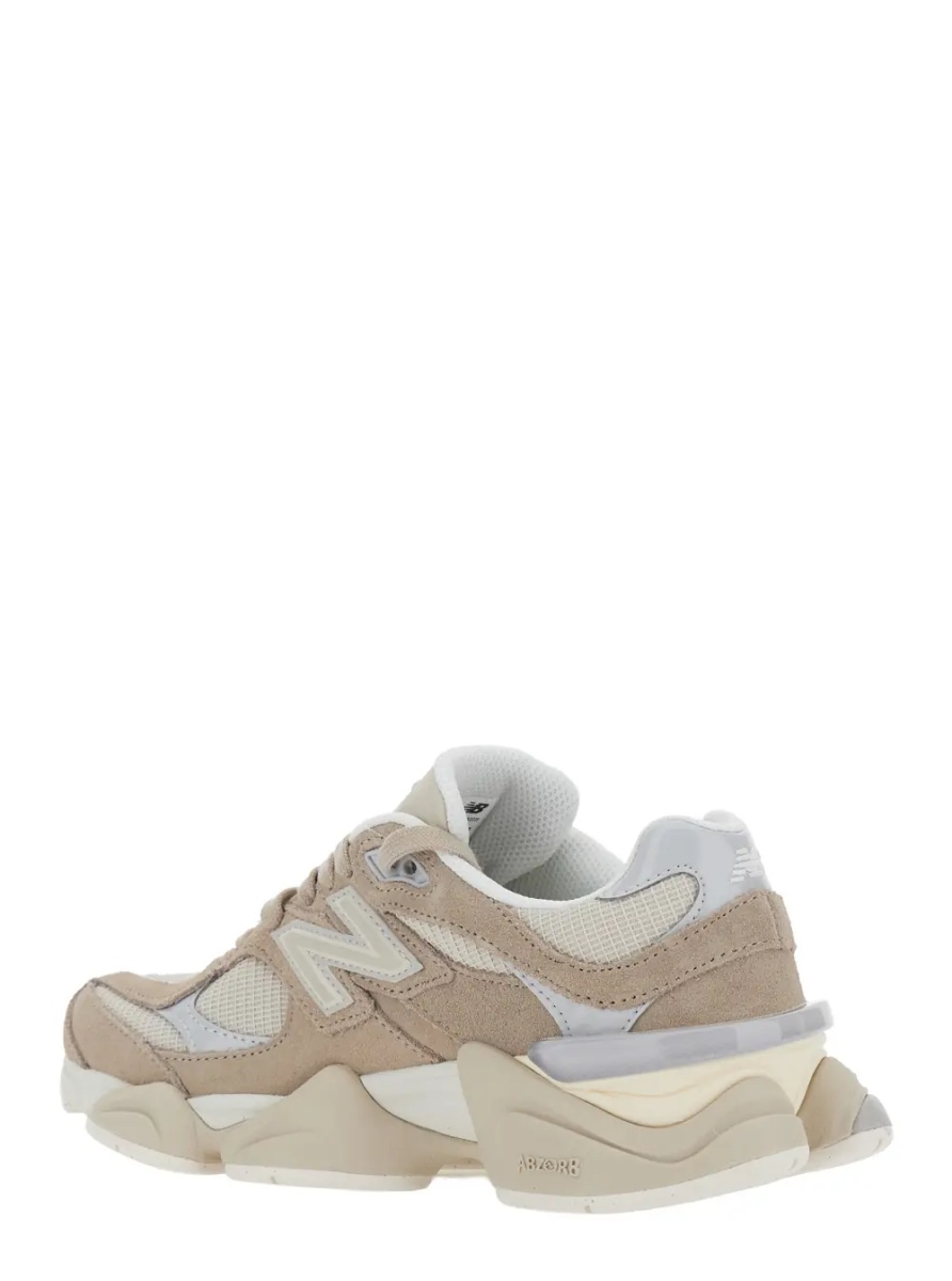 Sneakers Sneakers 9060 with rubber sole and embroidered logo beige unisex - Img 3