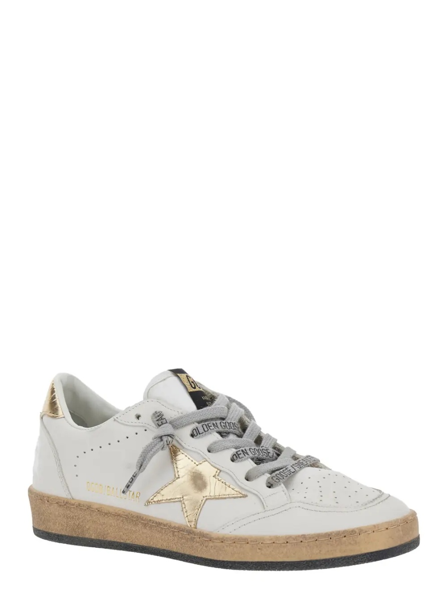 Sneakers Sneakers BALLSTAR with leather upper and laminated star White unisex - Img 2