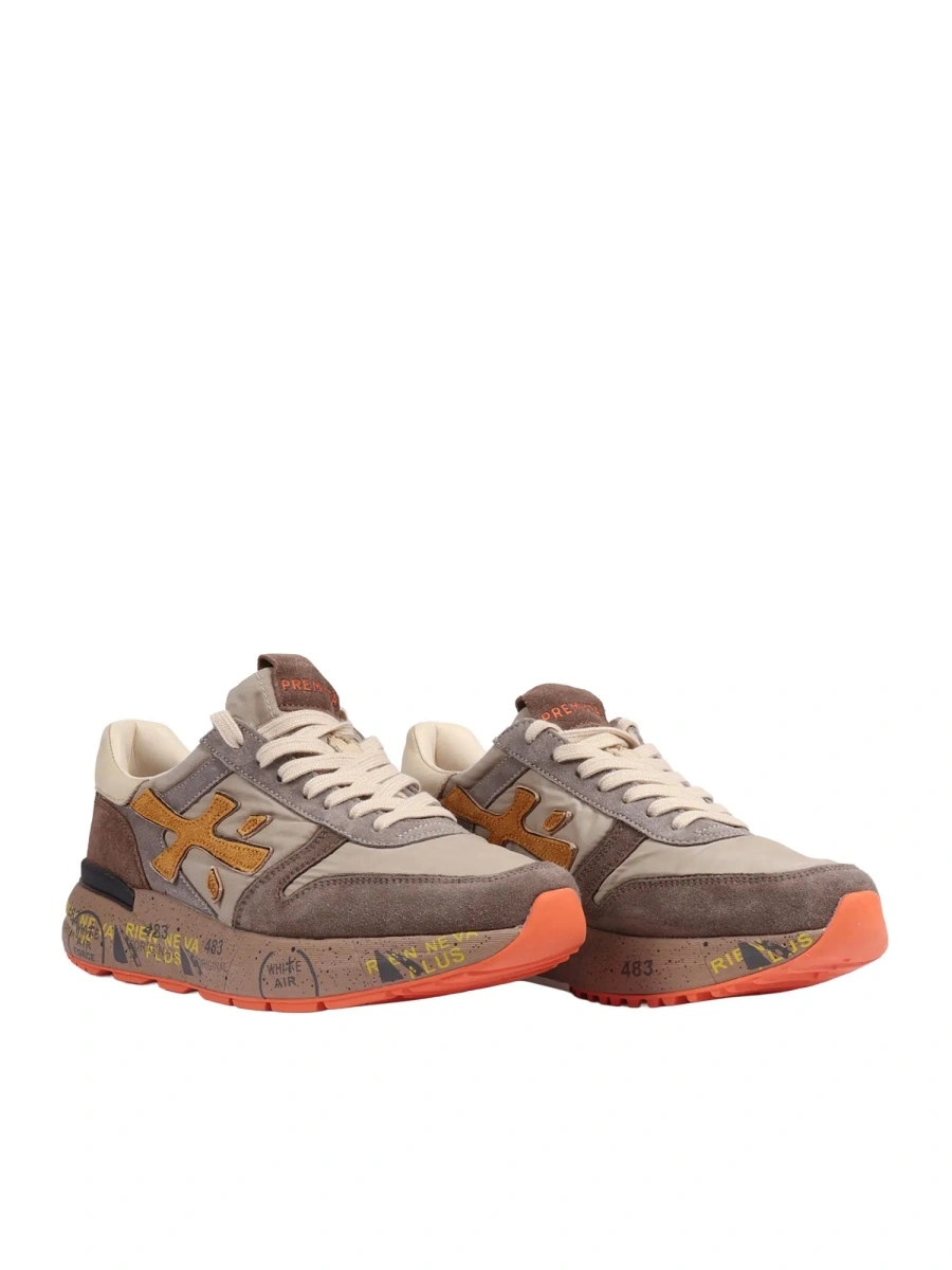 Sneakers SNEAKERS MICK BEIGE/BROWN - Img 2