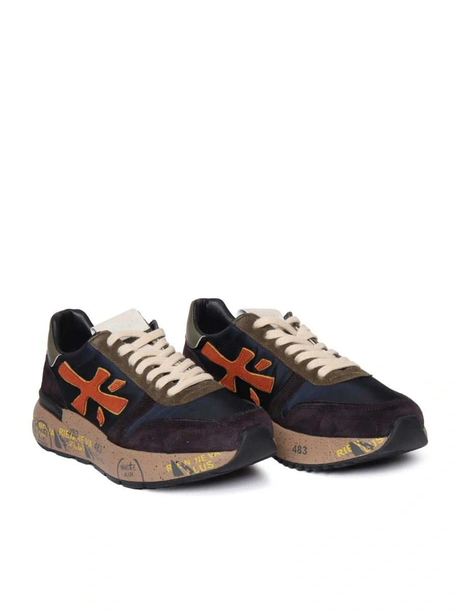 Sneakers SNEAKERS MICK DARK BLUE/DARK BROWN/ORANGE - Img 2