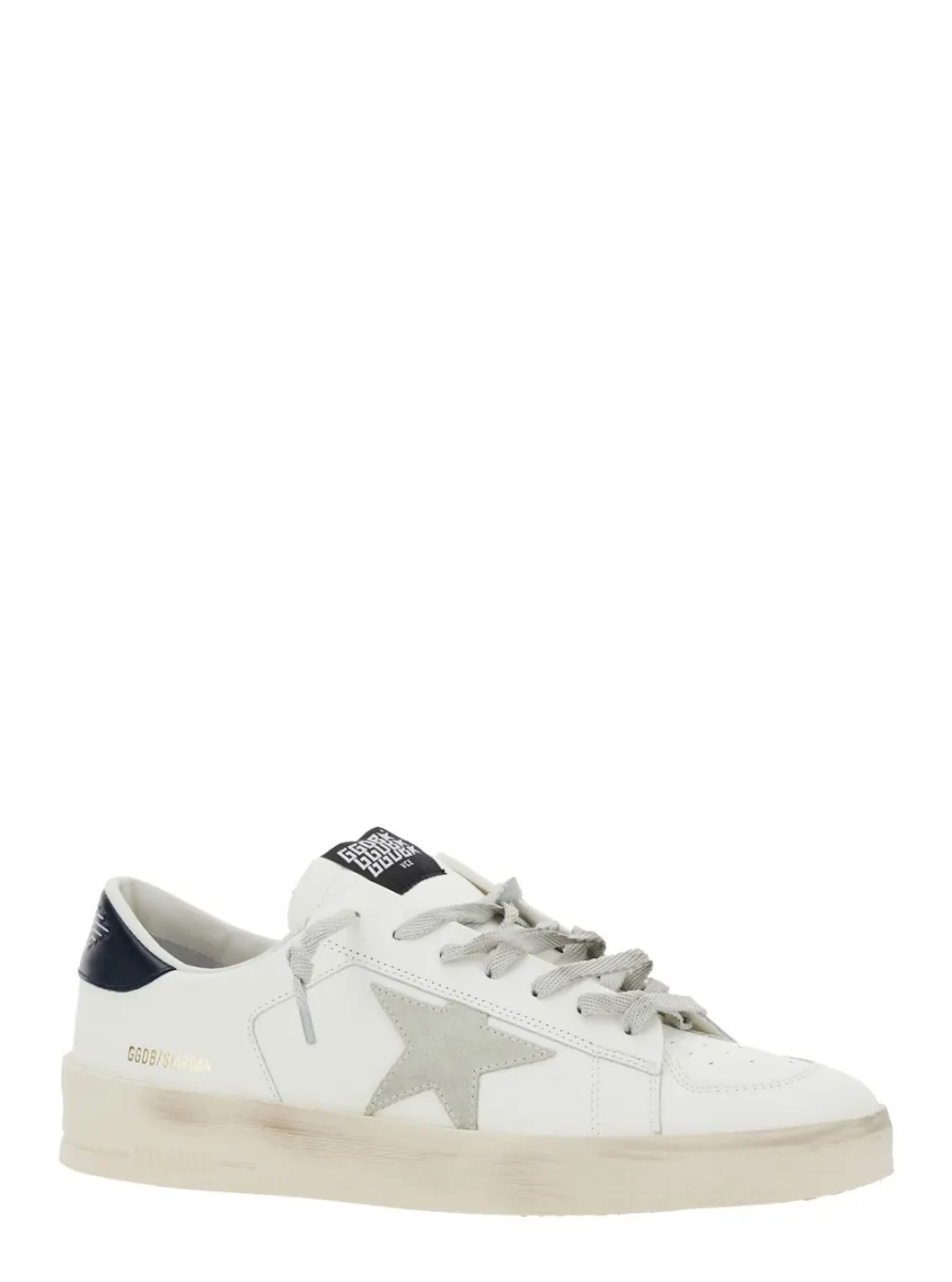 Sneakers Sneakers 'Stardan' with Star Patch on the Side and Contrasting Heel with Leather Logo White Men - Img 2