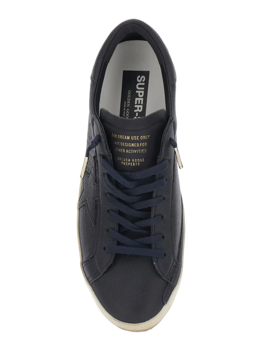 Sneakers Sneakers SUPERSTAR with leather and blue details unisex - Img 4