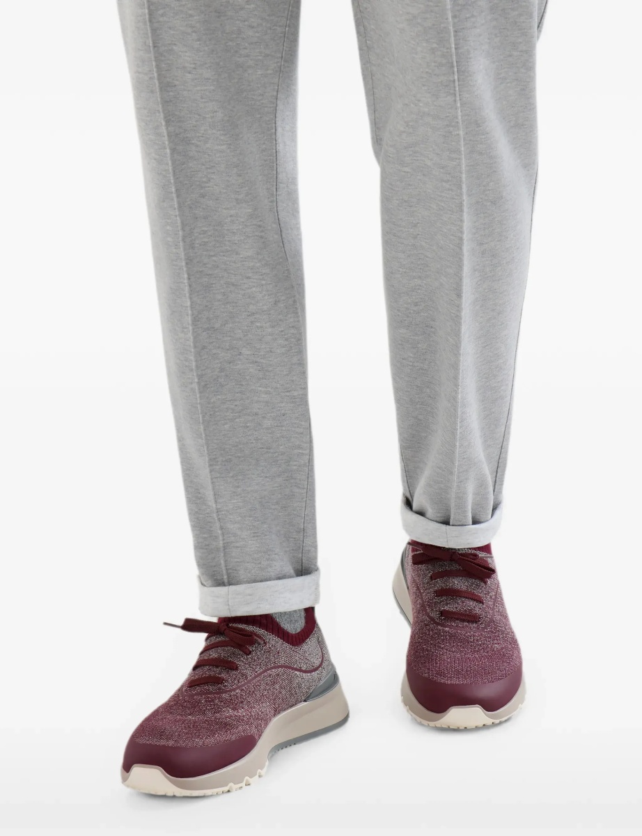 Sneakers Techno cotton knit Sneakers runners - Img 8