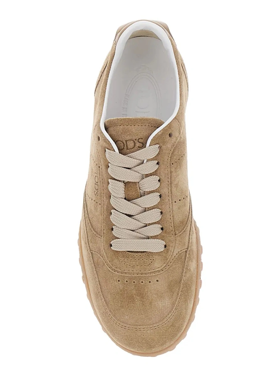 Sneakers TOD'S bej din piele intoarsa - Img 4