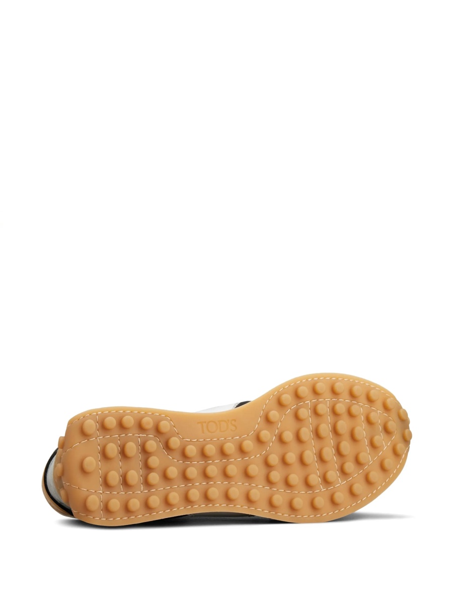 Sneakers TOD'S gri din material textil si piele intoarsa - Img 4