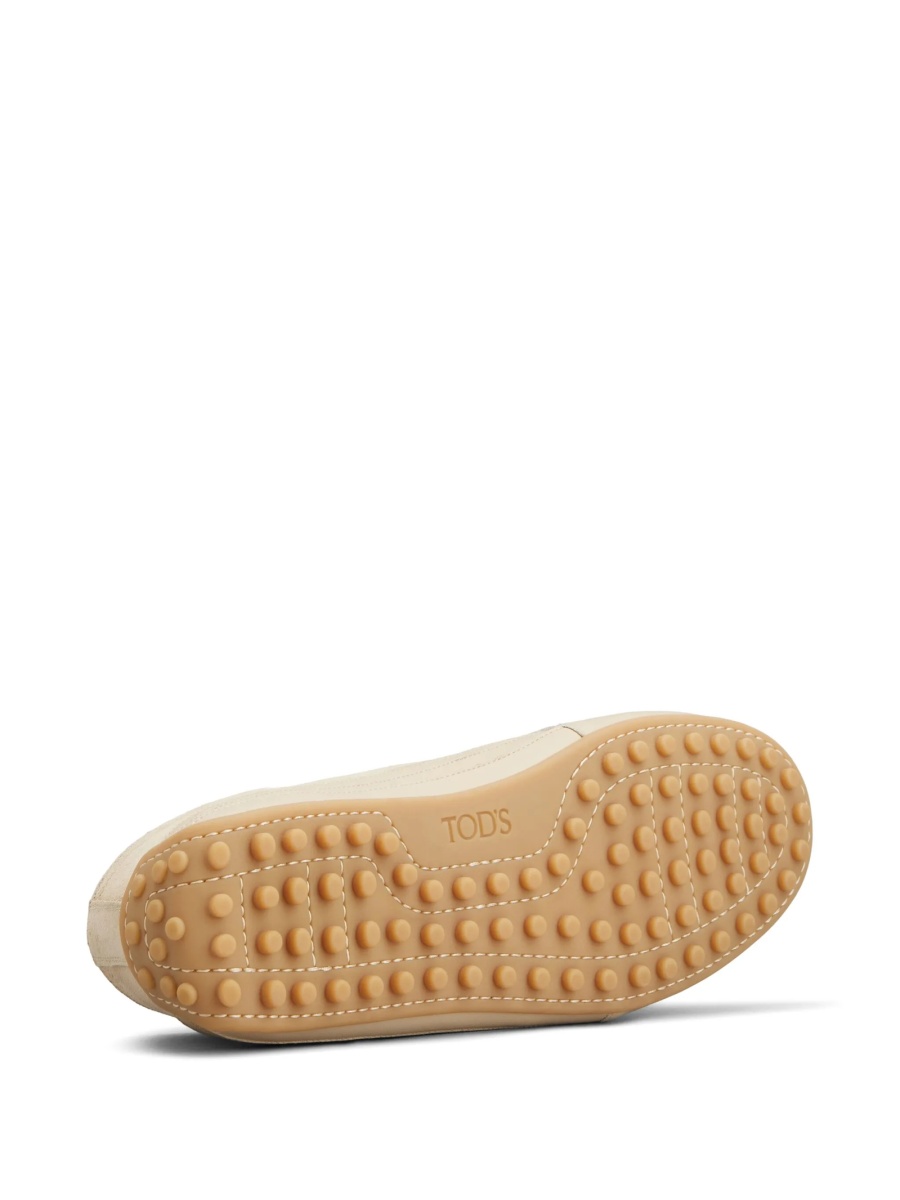 Sneakers TOD'S neutri din piele intoarsa - Img 4