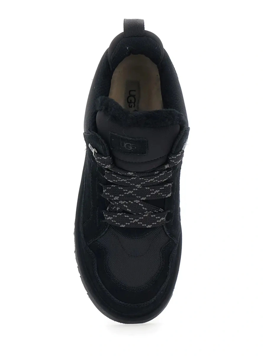 Sneakers UGG negri din piele intoarsa - Img 4