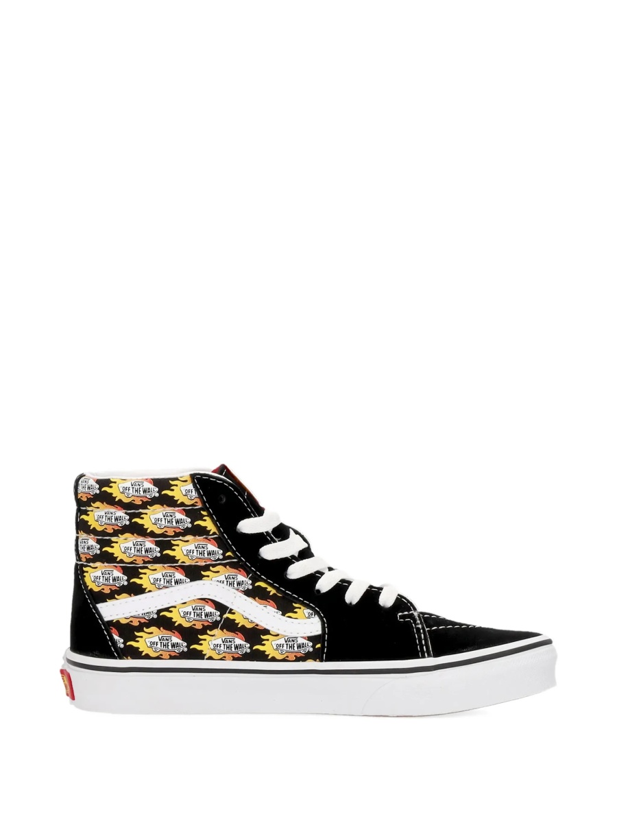 Sneakers Vans negri din material textil si piele intoarsa - Img 2