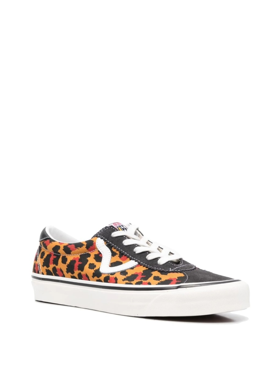 Sneakers Vans negri din material textil - Img 2