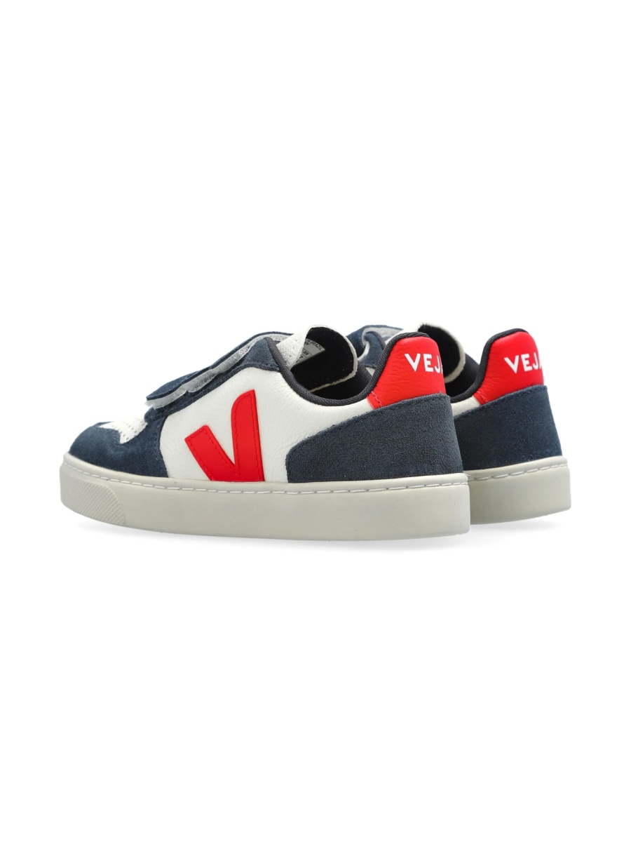 Sneakers VEJA albastri din piele - Img 3