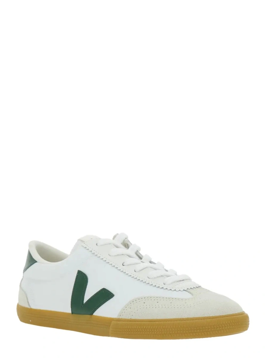 Sneakers VEJA albi din canvas 'Volley' - Img 2