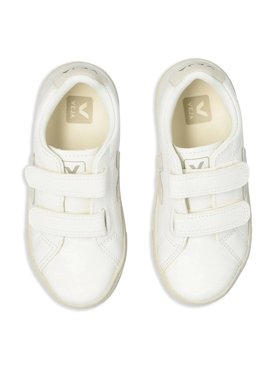 Sneakers VEJA albi din piele - Img 3