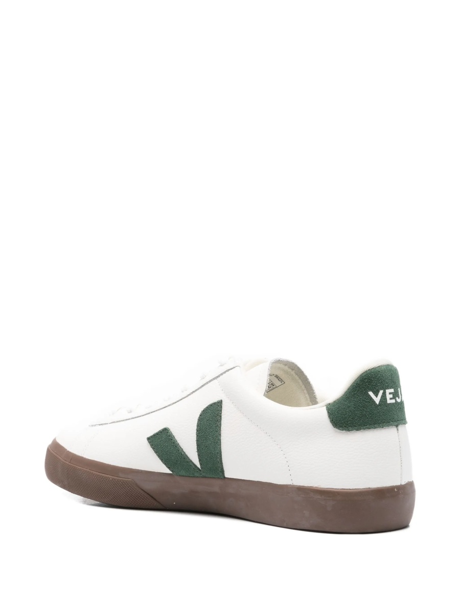 Sneakers VEJA albi din piele - Img 3